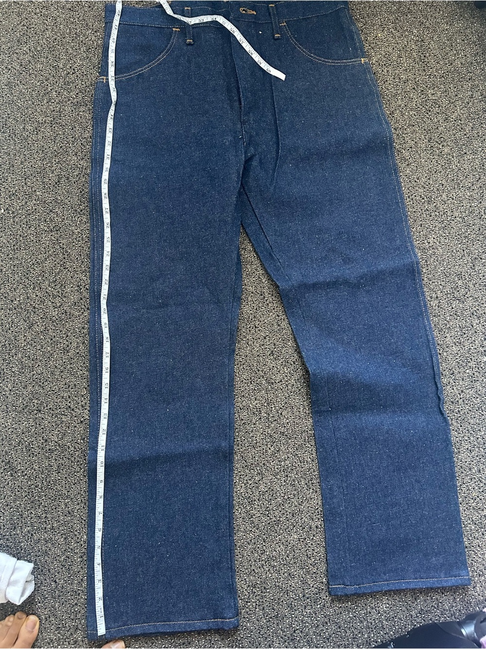 Plus Size NWT Rustler Boot Jean in Dark Wash Denim